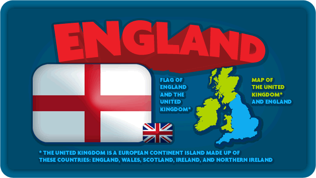 Interesting facts about England. Fun facts about England. England facts for Kids. Information about English. Great britain facts
